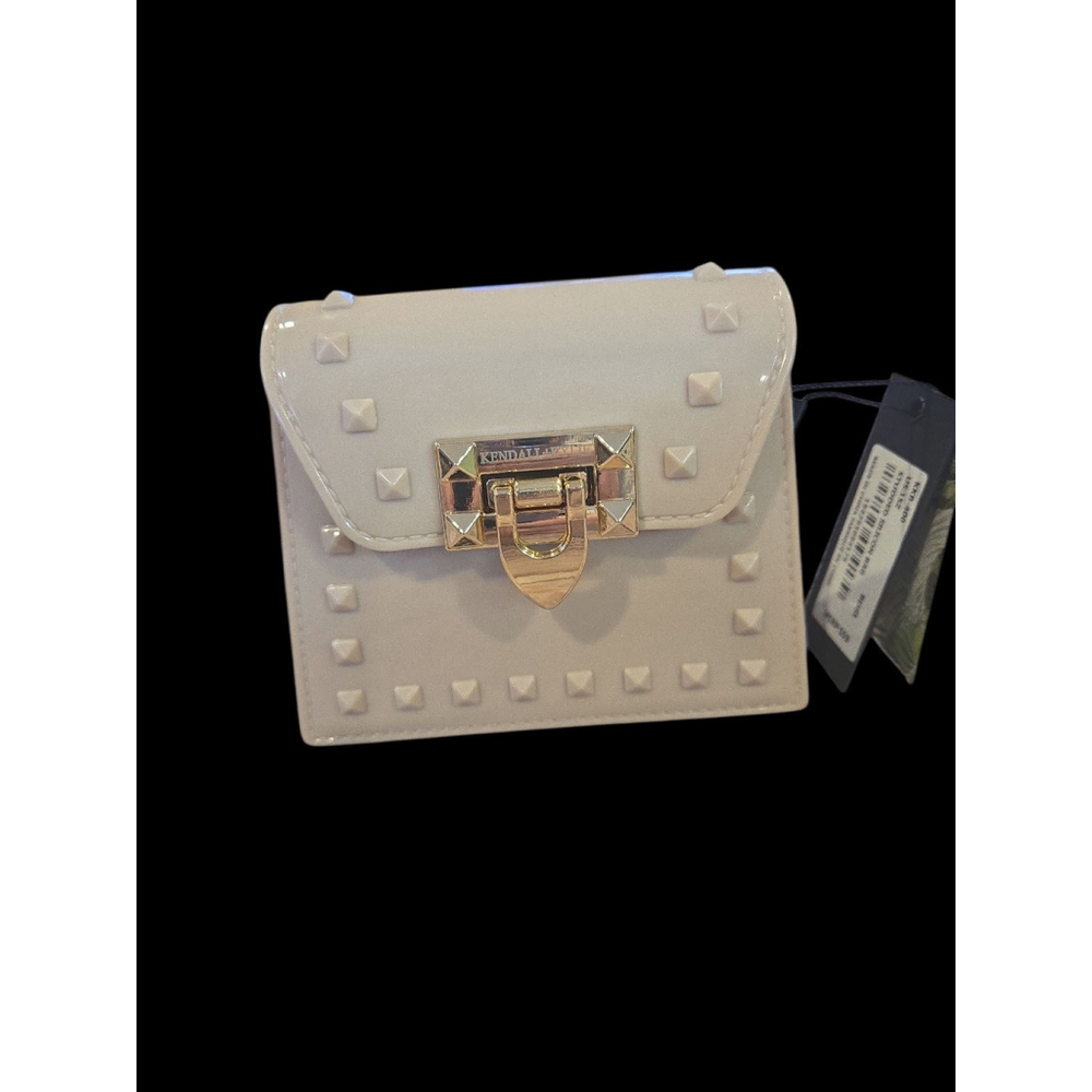 Kendall + Kylie Vegan Leather Small Pink Blush Crossbody Bag Very Cute NWT(G55)